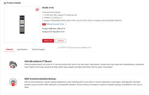 88035WQU CR5S40MSCN0P NetEngine40E 100G IP Router MACsec RTU por 100G SW - Product Image 5