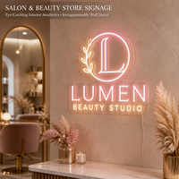 Enseigne néon LED en acrylique personnalisée, texte et logo lumineux pour mariage, événement, fête, bar, décoration murale
