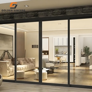 Porte coulissante en verre aluminium double Offres Spéciales GS pour le marché des Philippines - Product Image 4