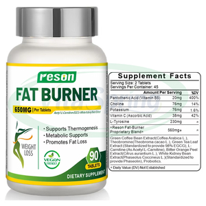Dieta adelgazante, rápido, fuerte, suplemento OEM, quemador de grasa a base de hierbas naturales, cápsulas adelgazantes - Product Image 2