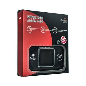 Hotspot inalámbrico 4G LTE CAT4 de alta velocidad, 3000mAh, pantalla LCD MiFi portátil, función USB, ranura para tarjeta Sim, enrutador de bolsillo para el hogar de 300Mbps - Product Image 5