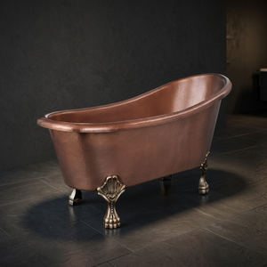 Tub Budget-Friendly Bathroom Accessory Antique Copper <b>Bath</b> Tub Free-Standing Double Slipper Hot Tub Budget-Friendly Bathroom-IHC - Product Image 1