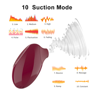 Oral Clitoral Sucking Vibrator Wiederauf ladbare wasserdichte Clit Sucker Nippel Stimulator Sexspielzeug G-Punkt Sexspielzeug für Frauen