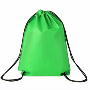 Wholesale Factory Custom Polyester Gym <b>Drawstring</b> Backpack Sports <b>Drawstring</b> <b>Bag</b> for Promotional Use - Product Image 4