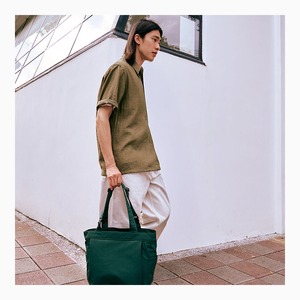 Sac fourre-tout en polyester avec poche arrière cachée KEIRYO LightFlow Simple M 34x30cm pour femme en stock Taïwan - Product Image 3