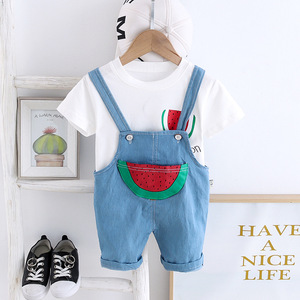 Ropa para Niños, Conjunto de Pantalones Cortos Deportivos de Verano para Niños, Conjuntos de 2 Piezas para Uso Casual - Product Image 6