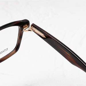 Gafas de Titanio con Montura Completa Rectangular, Color Sólido, Unisex, Anti-UV, Monturas de Corrección Visual para Adultos NP-155 - Product Image 4