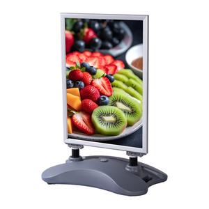 ハイエンド両面ディスプレイ広告ボードウォーターベースForecourtサイン舗装サイネージアルミフレーム用 - Product Image 1