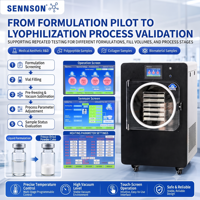 SENNSON Lyophilisateur de laboratoire pour polypeptides, protéines, collagène, biomatériaux, transformation alimentaire et cosmétique