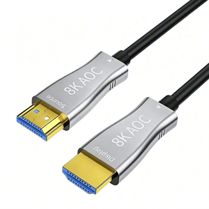 Cable de Fibra Óptica 8K Largo, 2.1v 48Gbps, Alta Velocidad, Delgado, Sin Trenzado, 8K60Hz 4K120Hz <span class=keywords><strong>HDR</strong></span> EARC HDCP 2.2 3D Compatible con HDMI - Product Image 6