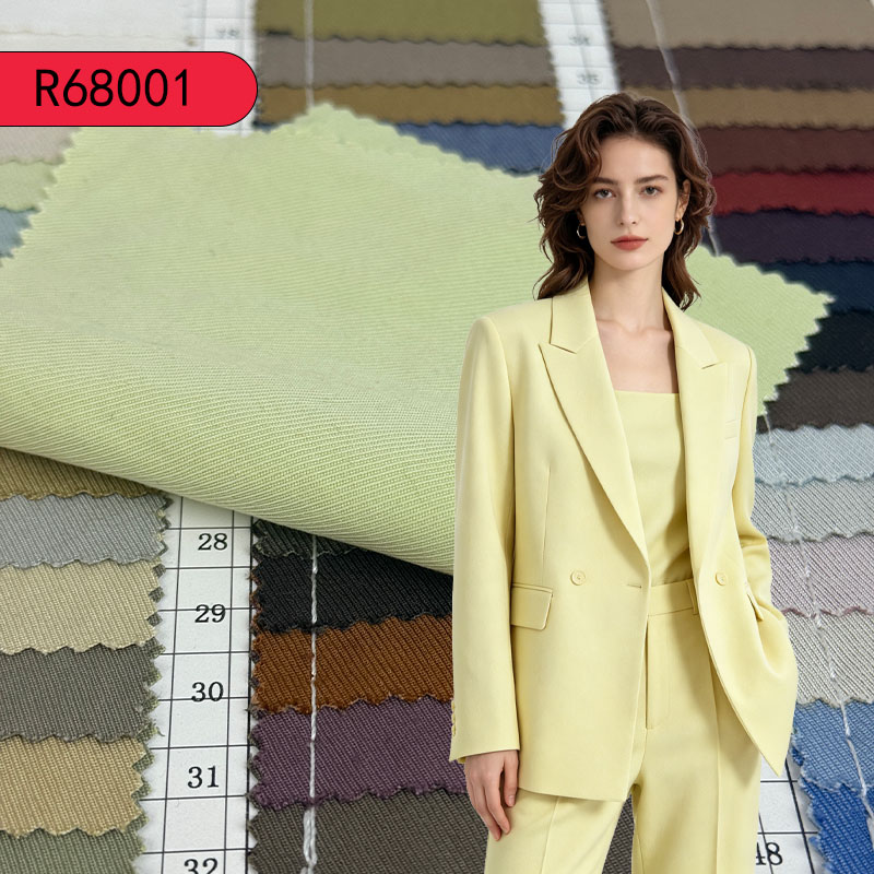 SunRay R68001 Heavyweight Cavalry Twill Fabric, 48% Rayon 52% Nylon Dyed Twill Woven for Jackets, Trousers & Workwear
