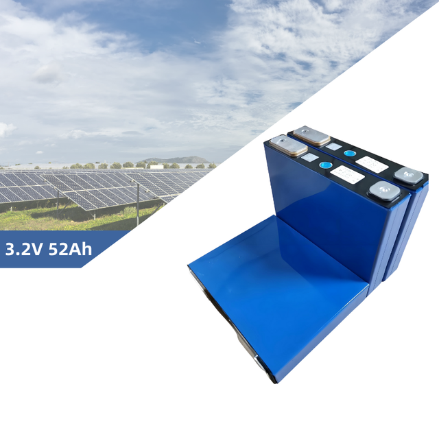 Prismatic LiFePO4 3.2V 52Ah Factory Direct Liquid Battery Cell Rechargeable Grade Lithium Ion Batteries 8-Year Calendar Life CE