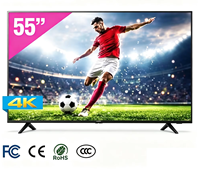 TV Pintar 55 Inch 4K UHD HDTV Pengalaman Gaming Rumah Tangga Jaringan Cerdas Android LCD LED TV - Promo Panas