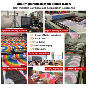 Ventilateur <span class=keywords><strong>de</strong></span> poche en accordéon pliable en gros pour l'été en vrac bon marché motif floral traditionnel imprimé <span class=keywords><strong>de</strong></span> logo personnalisé pour l'extérieur - Product Image 5