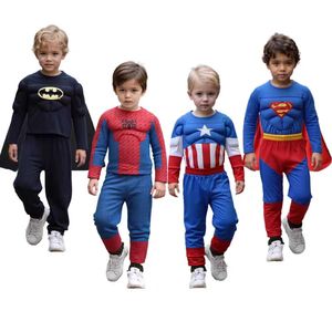 Costume de cosplay Spiderman, Captain America, <span class=keywords><strong>Batman</strong></span>, Superman pour <span class=keywords><strong>enfant</strong></span> – Tenue musclée pour Halloween, TV, film, scène et soirée dansante AL089W - Product Image 1
