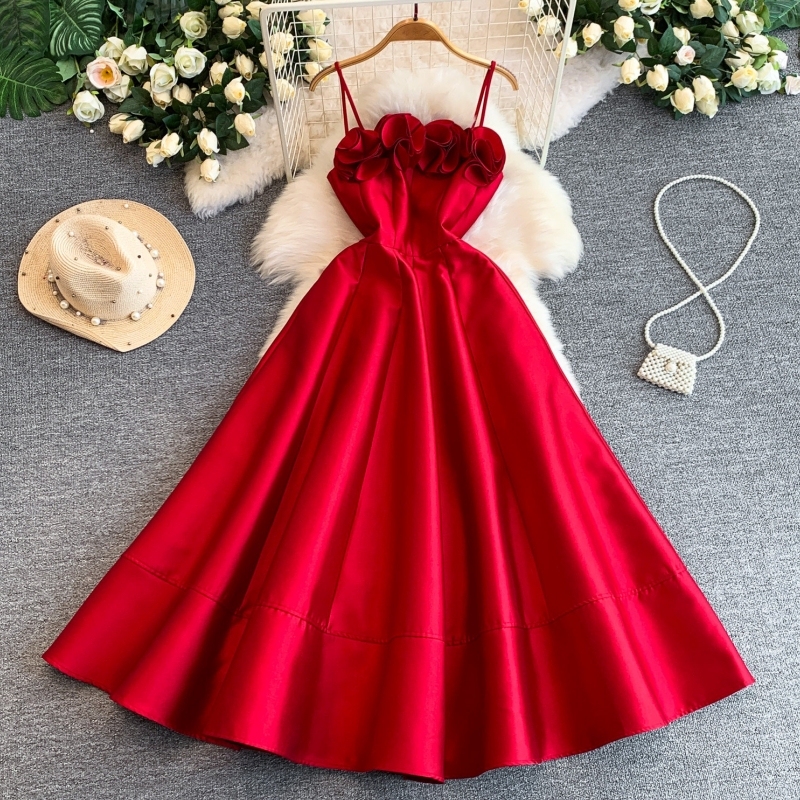 knee length dresses for ladies Unique Grey Chiffon A-line Off Shoulder Wedding Dress, Wedding Gown, MW712 main image 1