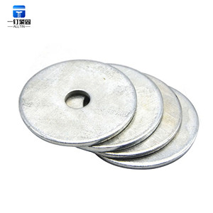 Arandelas planas DIN125 de metal inoxidable de tamaño personalizado de alta calidad, con acabado de zinc, directo de fábrica, 2017 - Product Image 2