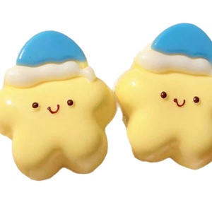 ของเล่นบีบสตาร์สีเหลืองครีมมี่น่ารัก TPR ของเล่นบีบสร้างสรรค์นุ่มนิ่มสำหรับเด็กและผู้ใหญ่ พกพาสะดวก บรรเทาความเครียด ใช้เวลาว่างเพื่อผ่อนคลาย ของขวัญ - Product Image 6