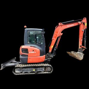 Mini-excavatrices Kubota U36 à faible nombre d'heures de fonctionnement |   Mini-excavatrice sur chenilles d'occasion de 3 tonnes, excavatrice fiable d'occasion - Product Image 3