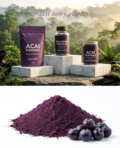 Poudre <span class=keywords><strong>d</strong></span>'açaï biologique lyophilisée en vrac – Fournisseur – 100 % pur superaliment de l'Amazonie pour marque privée et vente en gros de produits nutraceutiques - Product Image 5