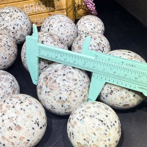 Esfera de jaspe <span class=keywords><strong>kiwi</strong></span> de piedras preciosas de cristal natural a precio barato al por mayor a granel a la venta - Product Image 5