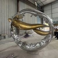 Statues élégantes de femmes sexy Sonic en métal