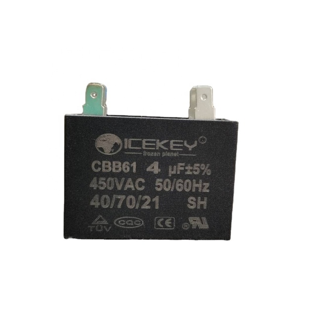 AC CBB61 2.5uF 3uF 3.3uF 450V AC Motor Capacitor Capacitor for Ceiling Fan