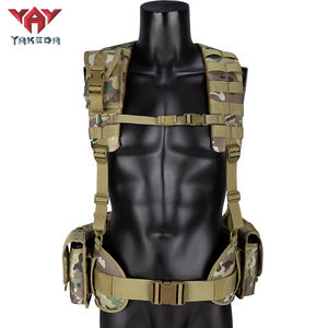 YAKEDA Tactical Woodland Mc Seal Accessoire Ocultar Tactical Gear <span class=keywords><strong>Molle</strong></span> <span class=keywords><strong>Harness</strong></span> Caça Tactical <span class=keywords><strong>Vest</strong></span> Peito Rig Bag <span class=keywords><strong>Harness</strong></span> <span class=keywords><strong>Vest</strong></span> - Product Image 5