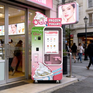 Máquina Expendedora Inteligente de Helados para Estaciones de Tren, Máquina Comercial de Helados Suaves para Ubicaciones de Alto Tráfico de Pasajeros - Product Image 1