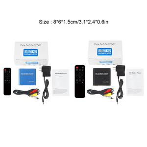Lecteur multimédia portable mini HD, lecteur de disque dur, écran horizontal et vertical, lecteur vidéo 1080p <span class=keywords><strong>MKV</strong></span> USB SD, lecteur publicitaire vidéo avec lecture automatique - Product Image 6