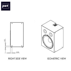 <span class=keywords><strong>Subwoofer</strong></span> <span class=keywords><strong>Pasivo</strong></span> Profesional Pat LFC-18sm de 18 Pulgadas con Refuerzo de Graves, <span class=keywords><strong>Subwoofer</strong></span> de Alta Calidad para Cine en Casa/Bar/Fiesta - Product Image 6