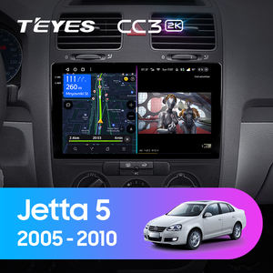 <span class=keywords><strong>TEYES</strong></span> <span class=keywords><strong>CC3</strong></span> 2K para <span class=keywords><strong>Volkswagen</strong></span> Jetta 5 2005 - 2010 Radio de coche Reproductor multimedia de video Car Play Radio Multimedia Estéreo - Product Image 1