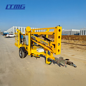Электрическая бугаемая подъемная балка LTMG LTSQE0810, рабочая высота 10 м, высота подъема 8 м, установленная на прицепе, платформа для работы на открытом воздухе - Product Image 4