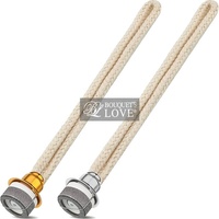 Mèche de lampe à huile en céramique catalytique avec parfum, style luxueux, combustion longue durée et facile à utiliser pour désodorisants et diffuseurs d'ambiance