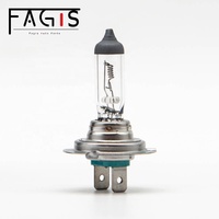 Lampe de phare halogène automatique H7 de haute qualité couleur claire blanc chaud avec 24V70W 100W