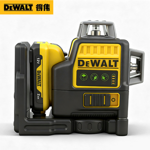 DEWALT DW089LG 12V <span class=keywords><strong>MAX</strong></span> เครื่องวัดระดับเลเซอร์สีเขียว 3 ลำแสง พร้อมเส้นแนวนอนและแนวตั้ง 360 องศา - Product Image 2