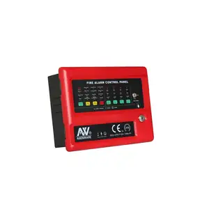 Painel de controle sem fio do sistema de alarme de incêndio com módulo gsm de resposta rápida