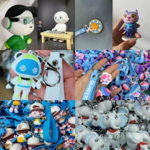 Porte-clés Mascotte Personnalisé en PVC 3D de Qualité Supérieure, Sans Odeur, Matériel Sûr, pour Clés de <span class=keywords><strong>Voiture</strong></span> - Product Image 4