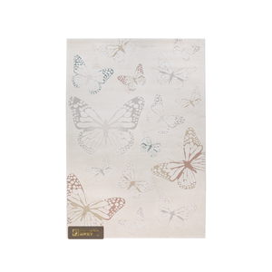 <span class=keywords><strong>Tapis</strong></span> de jeu pour bébé LandScopeTech, non toxique, lavable, antidérapant, avec dos en jute, motif papillon, ultra-doux, poils de 9 mm, épaisseur 1200 mm - Product Image 5
