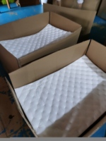 Panneau d'isolation acoustique pour voiture en coton insonorisant de haute qualité Sanzhou blanc ignifuge conforme aux normes VOC 500x800mm 10/16mm