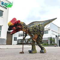 Costume de dinosaure réaliste animatronique à prix de gros abordable, marchant comme un vrai dinosaure