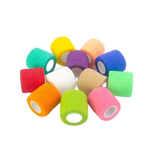 Nhà máy trực tiếp cung cấp tự dính không thấm nước đàn hồi cố kết băng cho thể dục an toàn các loại khác nhau của thể thao - Product Image 1
