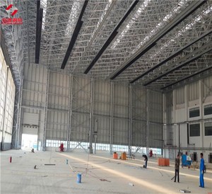 Usine de charpentes spatiales, usine de structures en acier, Base mobile <span class=keywords><strong>TerraShield</strong></span>. Structure en acier légère à ossature spatiale. - Product Image 1
