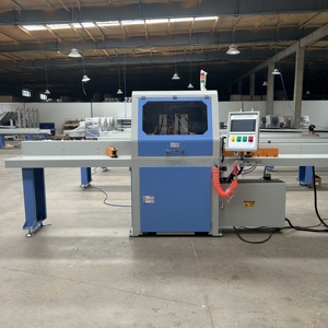 <span class=keywords><strong>Scie</strong></span> <span class=keywords><strong>à</strong></span> onglet CNC automatique avec écran tactile, haute précision ±0,5 mm, <span class=keywords><strong>scie</strong></span> <span class=keywords><strong>à</strong></span> coupe transversale 20 ° -160 °   Coupe par rotation arbitraire - Product Image 3