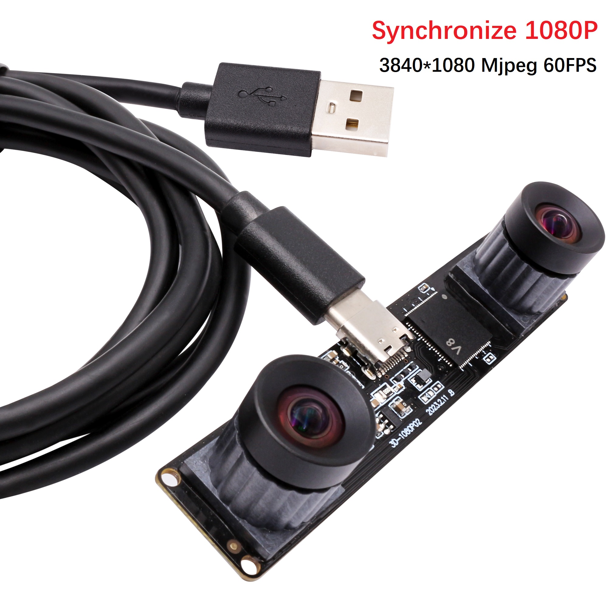 ELP 60fps 3Dステレオ同期USBカメラモジュール4MP 85度 Amazon.co.jp: 60fps 同期 USB カメラ ELP 4MP USB カメラ