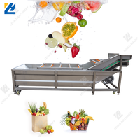 Groente Fruit Wasmachine Sorteermachine Aardappel Wortel Cassave Was-En Schilmachine Noot Reinigingsmachine