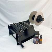 Machine d'étiquetage de bouteilles portable à main, à entraînement manuel, pour les boissons, imprimante d'étiquettes, machine d'étiquetage