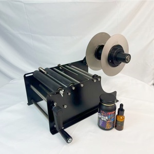 Portable Hand-Held Bottle Labeling Machine Manual Driven for Beverage Application Sticker <strong>Label</strong> <strong>Printer</strong> Labeling Machine - Product Image 3