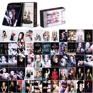 9 modelli 55 pz/scatola Lomo Card <span class=keywords><strong>K</strong></span>-<span class=keywords><strong>pop</strong></span> doppio lato stampa rosa ragazze Lomo Card per gli appassionati di musica - Product Image 2