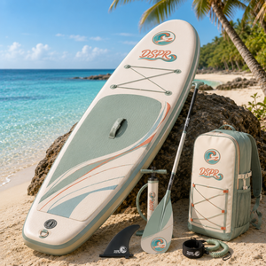 Planche de SUP portable, écologique et idéale pour les voyages, votre meilleur compagnon pour les vacances, les excursions en bord de mer et sur les lacs. - Product Image 2